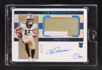 Chris Olave 2022 Panini One Blue #6 RC #42/75 at PristineAuction.com