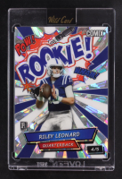 Riley Leonard 2025 Wild Card Alumination Comix Rookie and Legends #ACRRB-RL #4/5 RC at PristineAuction.com