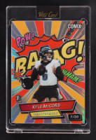 Kyle McCord 2025 Wild Card Alumination Comix Rookie and Legends #ACBRD-KM #7/20 RC at PristineAuction.com