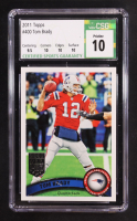 Tom Brady 2011 Topps Red Jersey All-Pro #400 (CSG 10) at PristineAuction.com