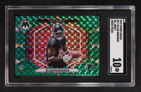 Bijan Robinson 2023 Panini Mosaic NFL Debut Green Prizm #ND-9 RC (SGC 10) at PristineAuction.com