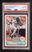 Deion Sanders 1990 Score Young Superstars II #27 (PSA 10) at PristineAuction.com