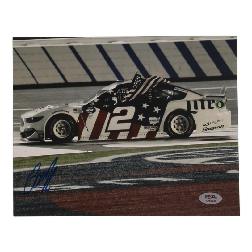 Brad Keselowski Signed NASCAR 8x10 Photo (PSA) at PristineAuction.com Brad Keselowski Signed NASCAR 8x10 Photo (PSA) at PristineAuction.com
