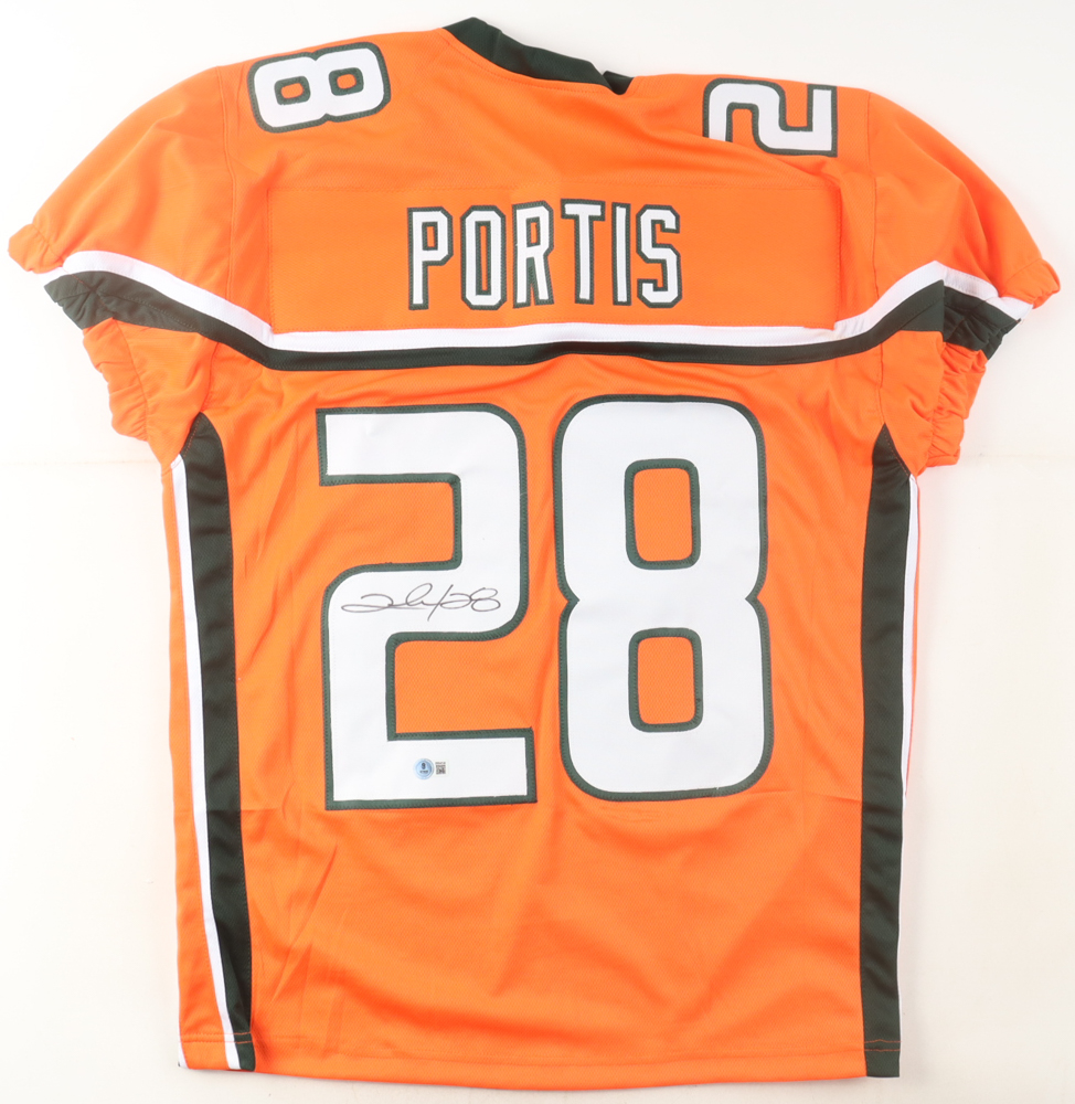 Clinton Portis Signed Jersey (Beckett) at PristineAuction.com Clinton Portis Signed Jersey (Beckett) at PristineAuction.com