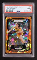 Caitlin Clark 2024-25 Panini Prizm Draft Picks Prizms Orange Ice #57 RC (PSA 9) at PristineAuction.com