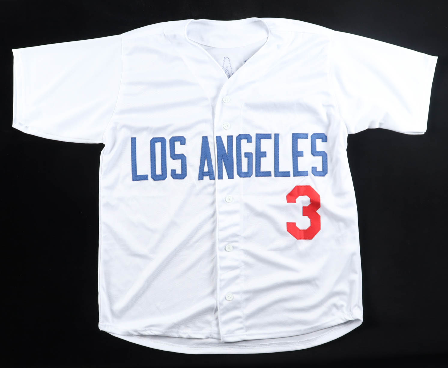 Steve Sax Signed Jersey (JSA) at PristineAuction.com Steve Sax Signed Jersey (JSA) at PristineAuction.com