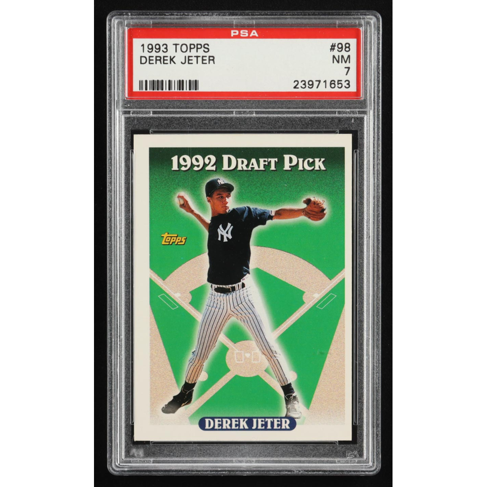 Derek Jeter 1993 Topps #98 RC (PSA 7) at PristineAuction.com