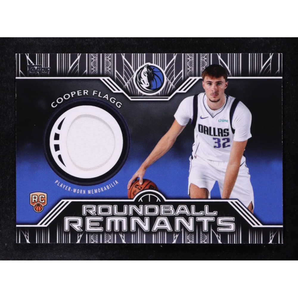 Cooper Flagg 2025-26 Topps Rookie Roundball Remnants #RRRCF RC at PristineAuction.com