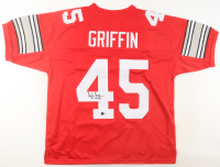 Archie Griffin Signed Jersey Inscribed "H.T. 1974/75" (Beckett) at PristineAuction.com