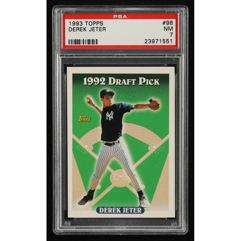 Derek Jeter 1993 Topps #98 RC (PSA 7) at PristineAuction.com