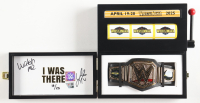 Liv Morgan Signed LE 2025 WrestleMania Mini Slot Machine Belt Case Inscribed "Watch Me" (Fanatics) at PristineAuction.com