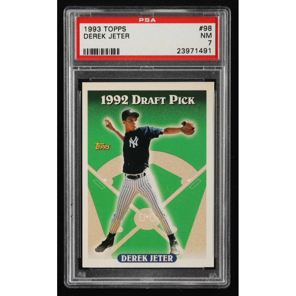 Derek Jeter 1993 Topps #98 RC (PSA 7) at PristineAuction.com