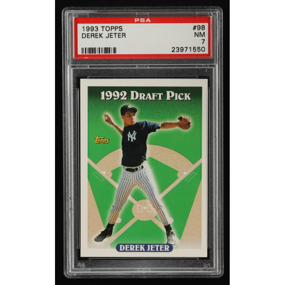 Derek Jeter 1993 Topps #98 RC (PSA 7) at PristineAuction.com