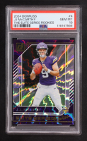 J.J. McCarthy 2024 Donruss The Elite Series Rookies #4 RC (PSA 10) at PristineAuction.com