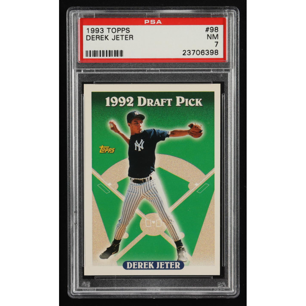 Derek Jeter 1993 Topps #98 RC (PSA 7) at PristineAuction.com