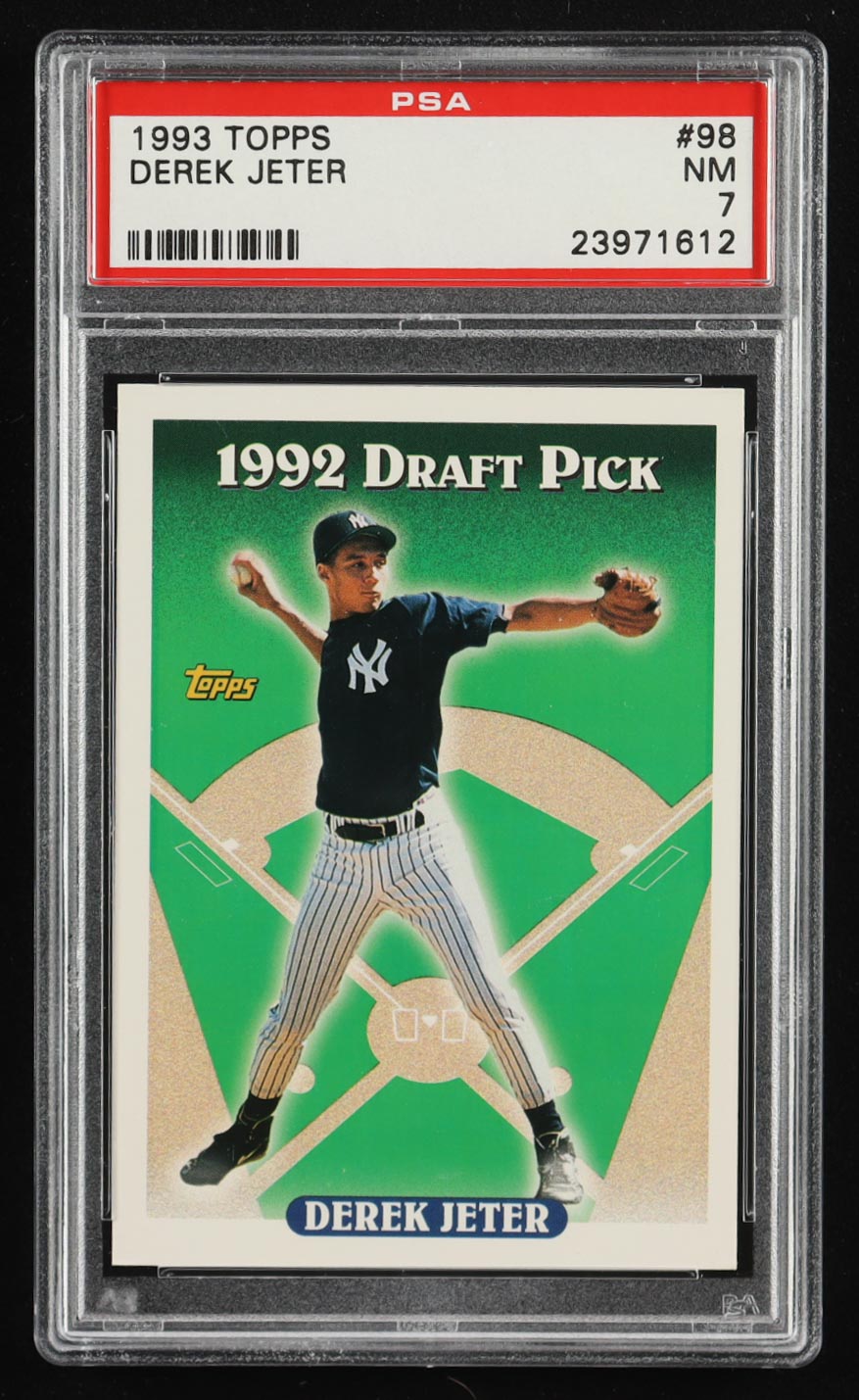 Derek Jeter 1993 Topps #98 RC (PSA 7) at PristineAuction.com Derek Jeter 1993 Topps #98 RC (PSA 7) at PristineAuction.com
