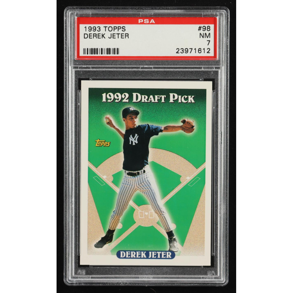 Derek Jeter 1993 Topps #98 RC (PSA 7) at PristineAuction.com