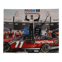 Denny Hamlin Signed NASCAR 8x10 Photo (PSA) at PristineAuction.com