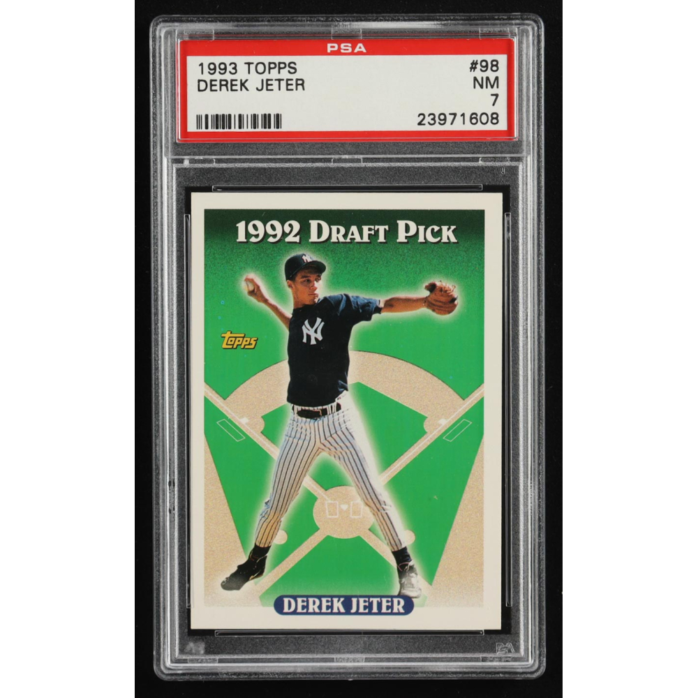Derek Jeter 1993 Topps #98 RC (PSA 7) at PristineAuction.com