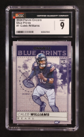 Caleb Williams 2024 Panini Encore Blue Prints #1 RC (CGC 9) at PristineAuction.com
