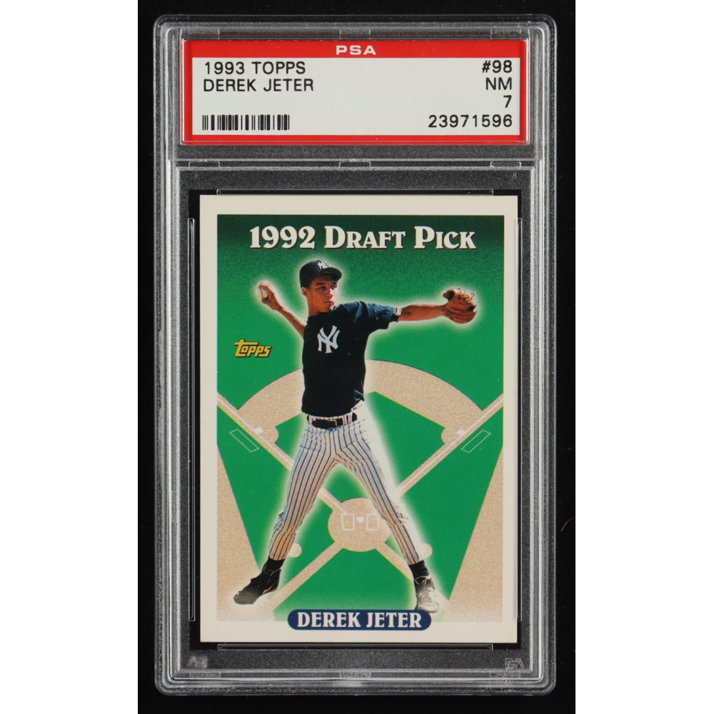 Derek Jeter 1993 Topps #98 RC (PSA 7) at PristineAuction.com