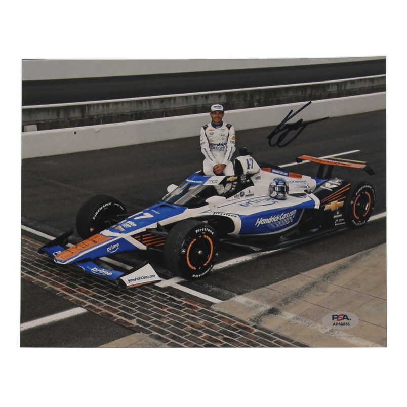Kyle Larson Signed NASCAR 8x10 Photo (PSA) at PristineAuction.com Kyle Larson Signed NASCAR 8x10 Photo (PSA) at PristineAuction.com