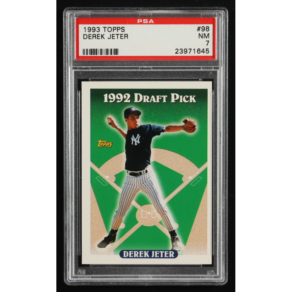 Derek Jeter 1993 Topps #98 RC (PSA 7) at PristineAuction.com