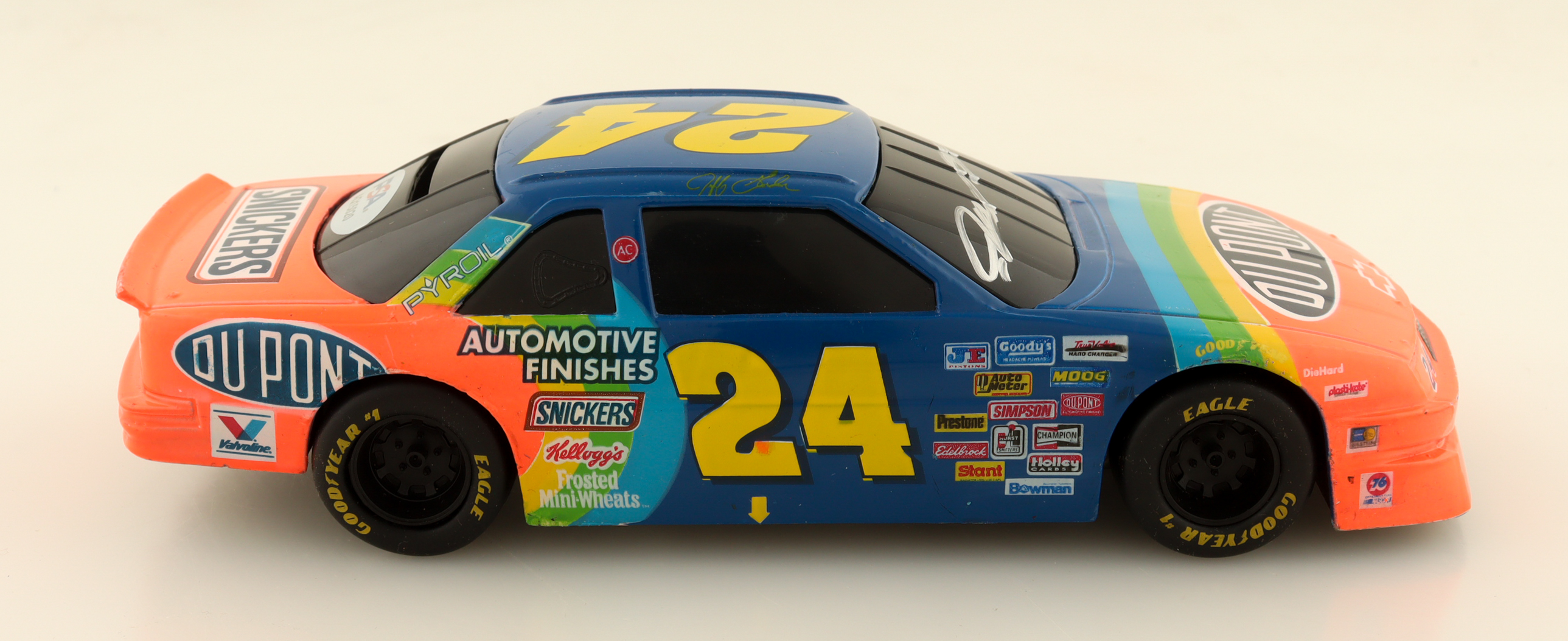 Jeff Gordon Signed LE NASCAR #24 Dupont Monte Carlo 1:24 Scale Diecast Car (PSA) at PristineAuction.com Jeff Gordon Signed LE NASCAR #24 Dupont Monte Carlo 1:24 Scale Diecast Car (PSA) at PristineAuction.com