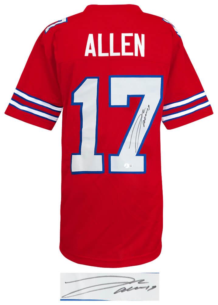 Josh Allen Signed Jersey (Beckett) at PristineAuction.com Josh Allen Signed Jersey (Beckett) at PristineAuction.com
