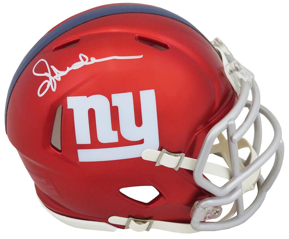 Ottis Anderson Signed Giants Flash Alternate Speed Mini Helmet (Schwartz) at PristineAuction.com Ottis Anderson Signed Giants Flash Alternate Speed Mini Helmet (Schwartz) at PristineAuction.com