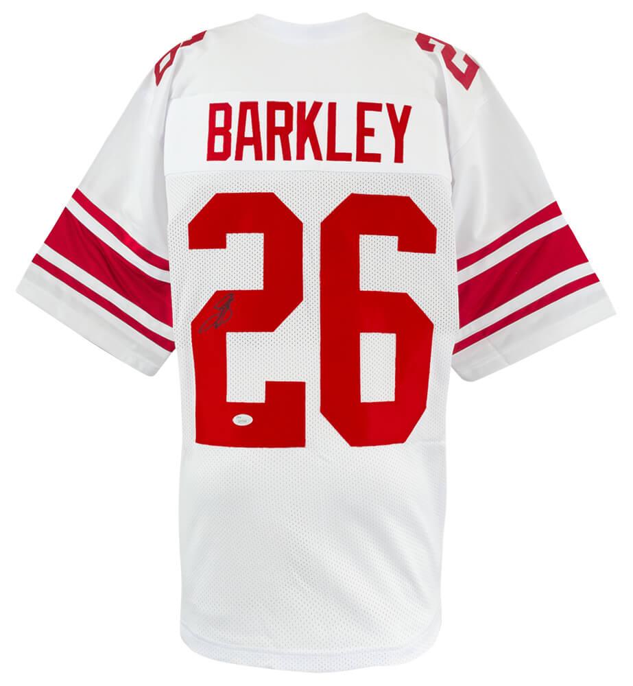 Saquon Barkley Signed Jersey (JSA) at PristineAuction.com Saquon Barkley Signed Jersey (JSA) at PristineAuction.com