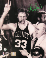 Larry Bird Signed Celtics 8x10 Photo (Schwartz) at PristineAuction.com