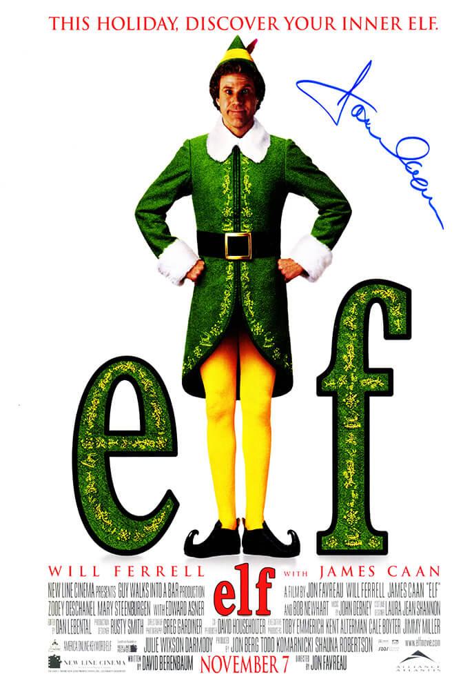 James Caan Signed "Elf" 11x17 Photo (Schwartz) at PristineAuction.com James Caan Signed "Elf" 11x17 Photo (Schwartz) at PristineAuction.com