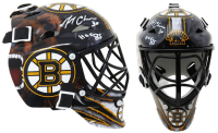 Gerry Cheevers Signed Bruins Mini Goalie Mask Inscribed "HOF 85" (Schwartz) at PristineAuction.com
