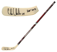 Chris Chelios Signed Franklin Canadiens Logo Full-Size Hockey Stick Inscribed "HOF 2013" (Schwartz) at PristineAuction.com