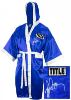 Gerry Cooney Signed Signed Title Boxing Robe (Schwartz) at PristineAuction.com