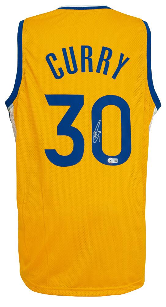 Stephen Curry Signed Jersey (Beckett) at PristineAuction.com Stephen Curry Signed Jersey (Beckett) at PristineAuction.com