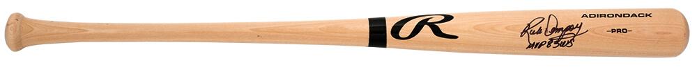 Rick Dempsey Signed Adirondack Pro Baseball Bat Inscribed "MVP 83 WS" (Schwartz) at PristineAuction.com Rick Dempsey Signed Adirondack Pro Baseball Bat Inscribed "MVP 83 WS" (Schwartz) at PristineAuction.com