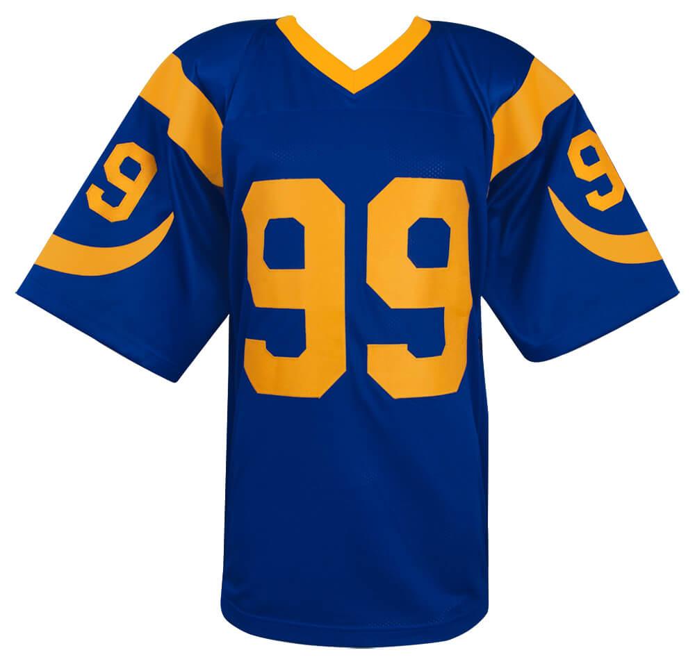 Aaron Donald Signed Career Highlight Stat Jersey (Beckett) at PristineAuction.com Aaron Donald Signed Career Highlight Stat Jersey (Beckett) at PristineAuction.com
