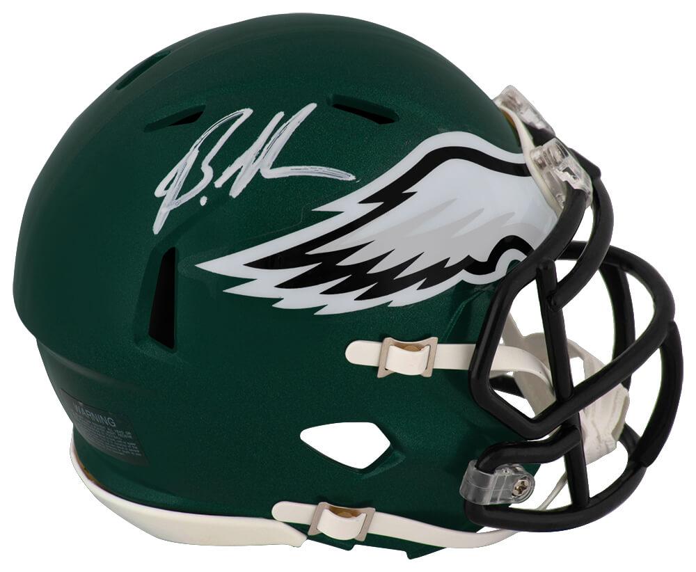 Brandon Graham Signed Eagles Speed Mini Helmet (Schwartz) at PristineAuction.com Brandon Graham Signed Eagles Speed Mini Helmet (Schwartz) at PristineAuction.com