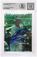 Ken Griffey Jr. Signed Trading Card #2 (BGS | Auto 10) at PristineAuction.com