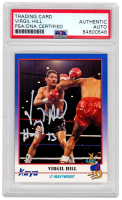 Virgil Hill Signed 1991 Kayo #101 Inscribed "HOF '13" (PSA) at PristineAuction.com