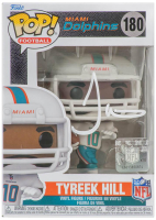 Tyreek Hill Signed Dolphins #180 Funko Pop! Vinyl Figure (Schwartz) at PristineAuction.com