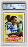Charlie Joiner Signed 1980 Topps #28 RC Inscribed "HOF 96" (PSA) at PristineAuction.com
