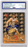 Christian Laettner Signed 1992-93 Fleer Ultra #4 RC (PSA) at PristineAuction.com