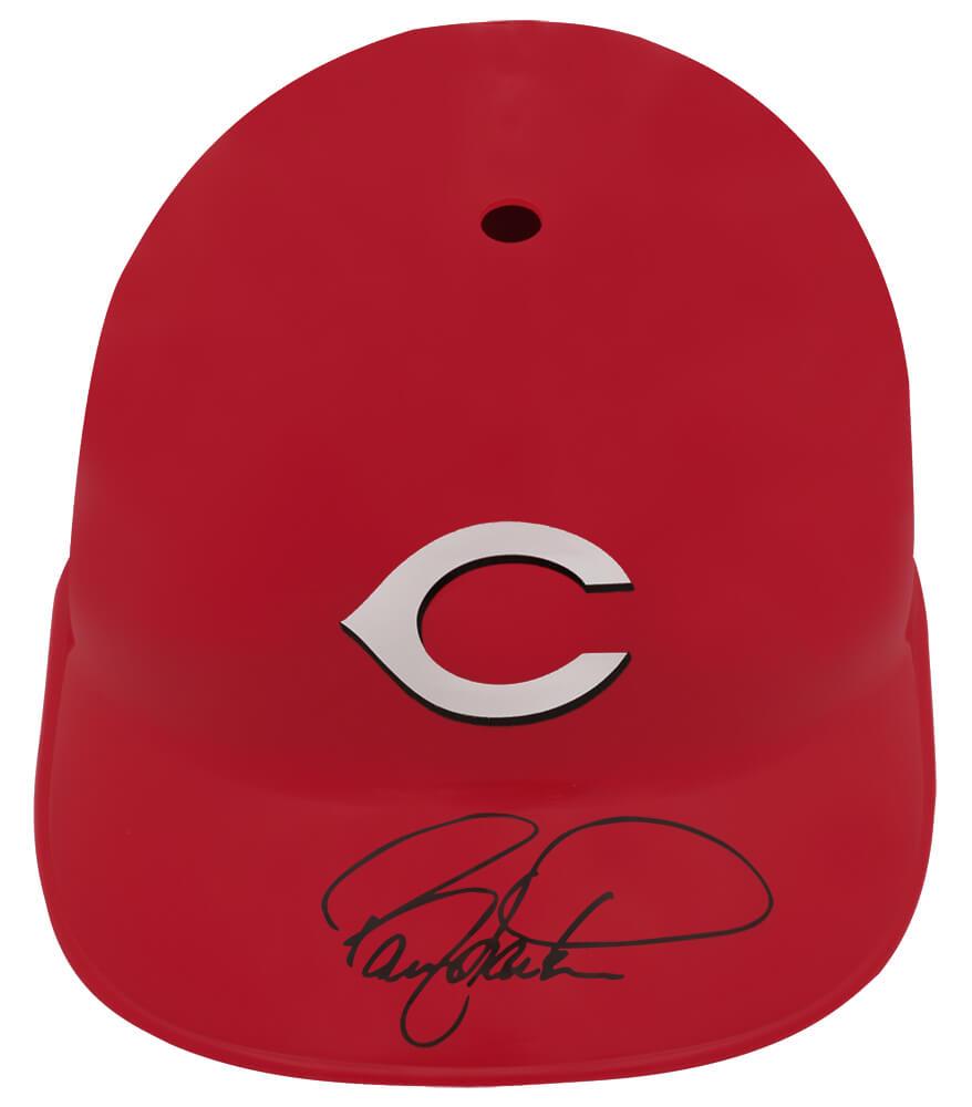 Barry Larkin Signed Reds Full-Size Batting Helmet (Schwartz) at PristineAuction.com Barry Larkin Signed Reds Full-Size Batting Helmet (Schwartz) at PristineAuction.com