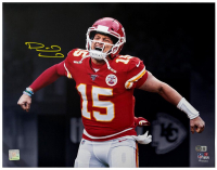 Patrick Mahomes Signed Chiefs 16x20 Photo (Beckett) at PristineAuction.com