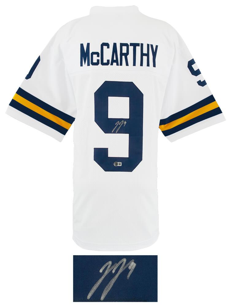 J.J. McCarthy Signed Jersey (Beckett) at PristineAuction.com J.J. McCarthy Signed Jersey (Beckett) at PristineAuction.com