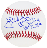 Jack McDowell Signed OML Baseball Inscribed "Black Jack" (Schwartz) at PristineAuction.com