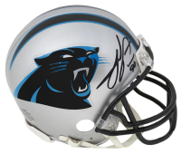 Julius Peppers Signed Panthers Mini Helmet (Schwartz) at PristineAuction.com